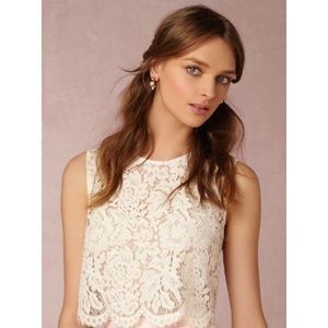 BHLDN Cleo Top Ivory